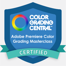 Color Grading Central certification badge